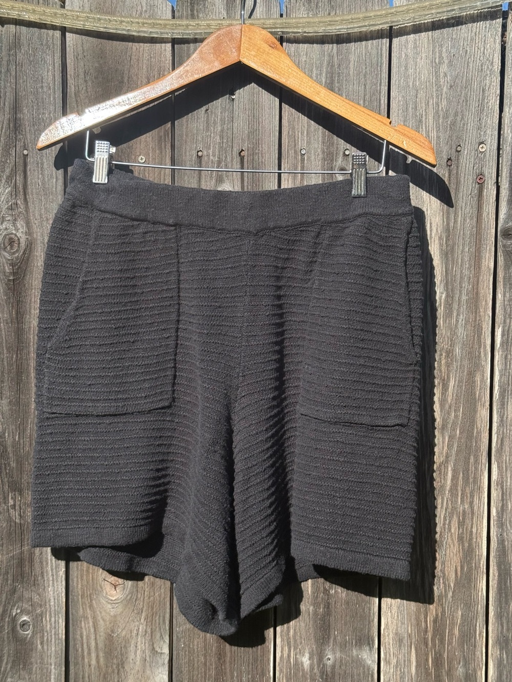 Black Free People Beach Shorts